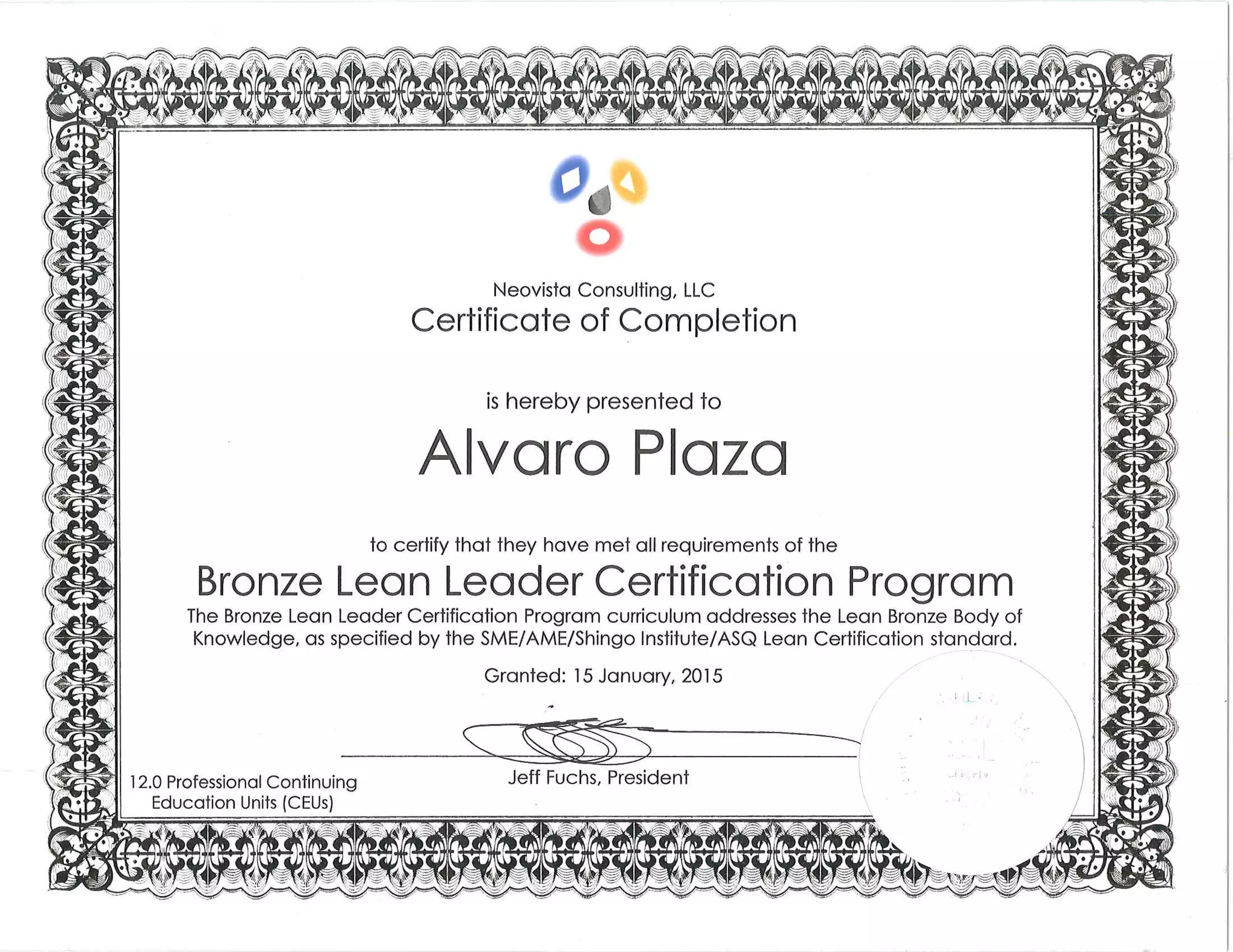 Lean Bronze Lean bronze Certification | PDF