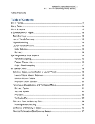 NASA PDR Technical Report | PDF