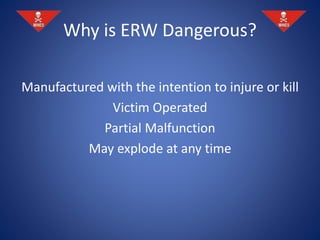 Erw Statistics MINES & ERW SAFETY AWARENESS 1 | PPTX