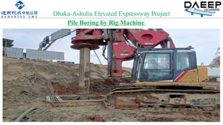 DAEEP-DHAKA ASHULIA ELEVATED EXPRESSWAY PROJECT-Section-02- PPT. | PPTX
