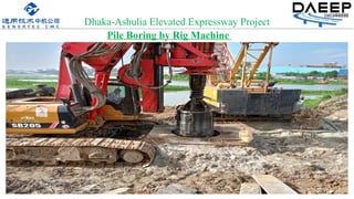 DAEEP-DHAKA ASHULIA ELEVATED EXPRESSWAY PROJECT-Section-02- PPT. | PPTX