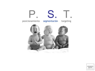 1. posicionamiento - que significamos para el cliente“La percepción, es la realidad”La batalla se juega en la mente del consumidor