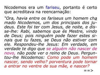 Jesus e Nicodemos, o diálogo
 