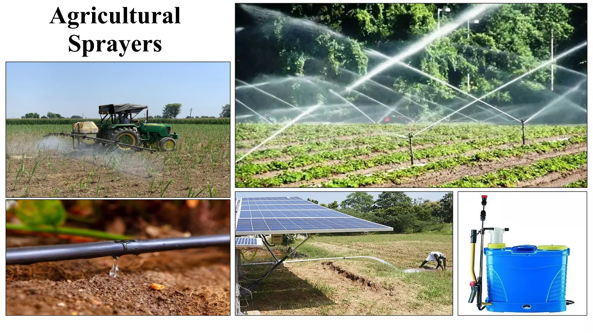 Agricultural
Sprayers
 