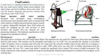 Basics of Farm machinery and power engineering | PDF