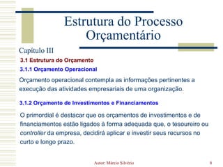 Monitorar os resultados reais contra os resultados orçados e reportar variações;