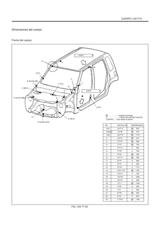 CUERPO 12A??15
Dimensiones del cuerpo
Frente del cuerpo
VISTA
G
K '
A "
K
l(O7)
H
F (O7)
C (Ø9.3)
C '
A (tornillo M6) A '
B '
VISTA B '
L
B (tornillo M6)
YO
Uno
D
E (tornillo M10)
J (O7)
D '(Ø10)
H ..................... longitud horizontal
X ........ .............. LONGITUD ENTRE PUNTOS
CUERPO .... visto desde el interior
NO.
Uno
Febrero
Tres
4
5
6
7
8
9
10
11
12
13
14
15
16
17
18
19
20
21
22
23
ARTÍCULOS
La?? A '
La??B
La?? B '
La??C
C?? B '
C??C '
C?? D '
C??E
D??E
D?? D '
D??F
E??F
G??H
YO?? YO '
YO??J
YO??K
YO??L
J?? J '
J??K
J??L
K??K
K??L
L??YO
DIMENSIONES
H
H
H
H
H
H
X
X
H
H
X
X
X
H
X
X
X
H
X
X
H
X
H
820
574
1114
431
960
792
835
758
525
526
606
654
1170
1187
720
1284
648
1189
876
846
954
847
1149
FIG. 12A ?? 40
 
