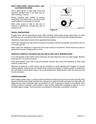 Daewoo doosan mega 250 v wheel loader operation and maintenance manual