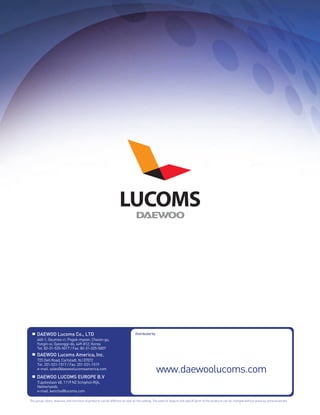 Daewoo Lucoms Catalogue