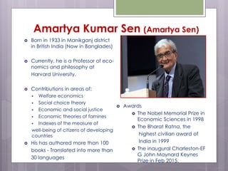 Amartya Sen "Development as Freedom"