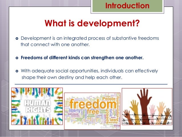 sen development as freedom summary