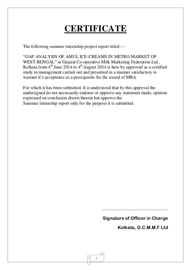 Project report on marketing management pdf