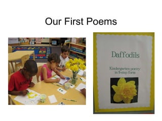 Our First Poems 