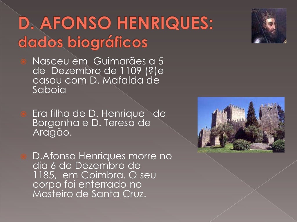 Quantos Filhos Teve D Afonso Henriques