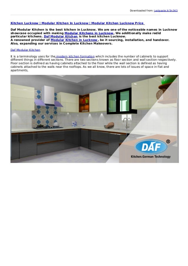Kitchen Lucknow Modular Kitchen In Lucknow