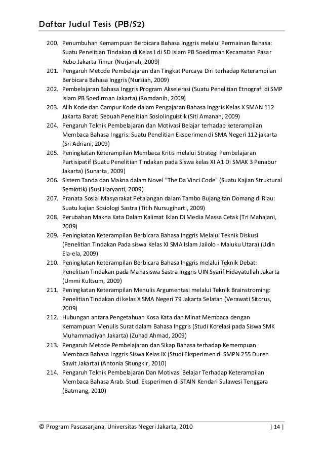 Daftar judul-tesis-pb-s2