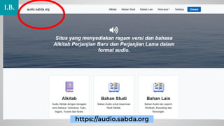 https://audio.sabda.org
I.B.
 