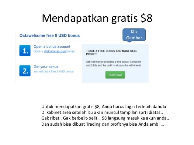 Cara daftar trading forex gratis