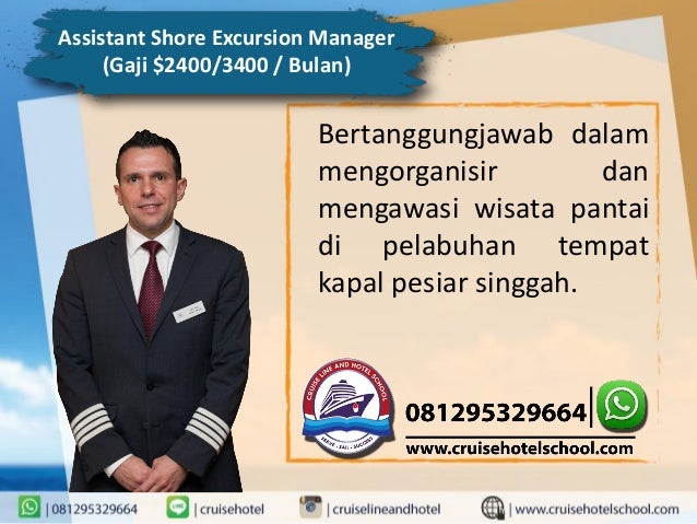 Daftar gaji di kapal pesiar part2