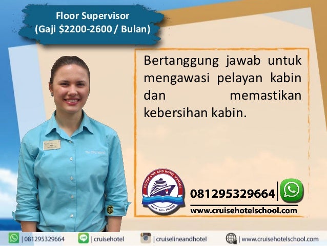 Daftar gaji di kapal pesiar part5