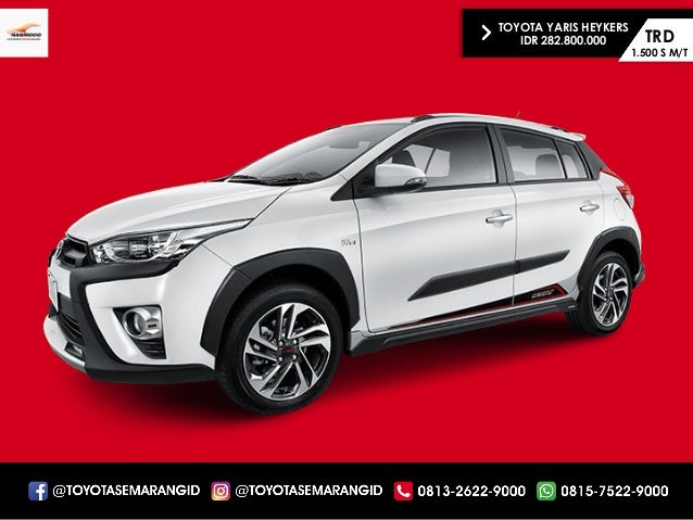 Daftar Harga Mobil Toyota Semarang Dealer Nasmoco