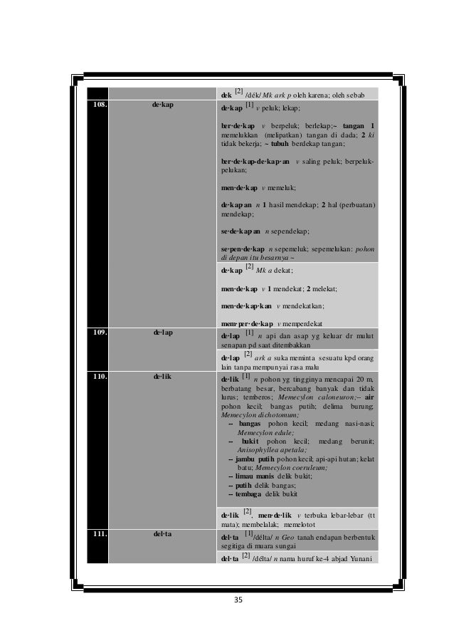 Daftar homonim, homograf, dan homofon huruf c d