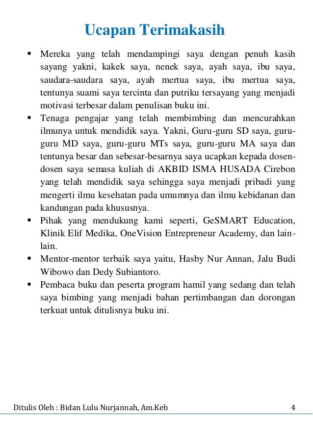 Daftar isi ebook program cepat hamil