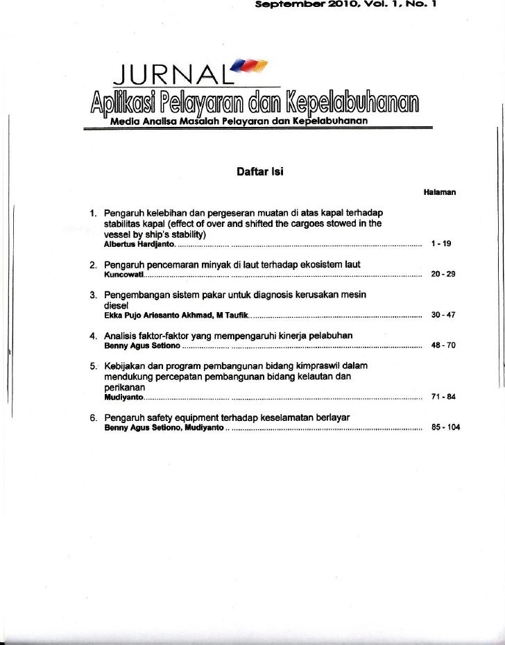 24+ Contoh Daftar Isi Jurnal Pictures - Gambar Ngetrend dan VIRAL