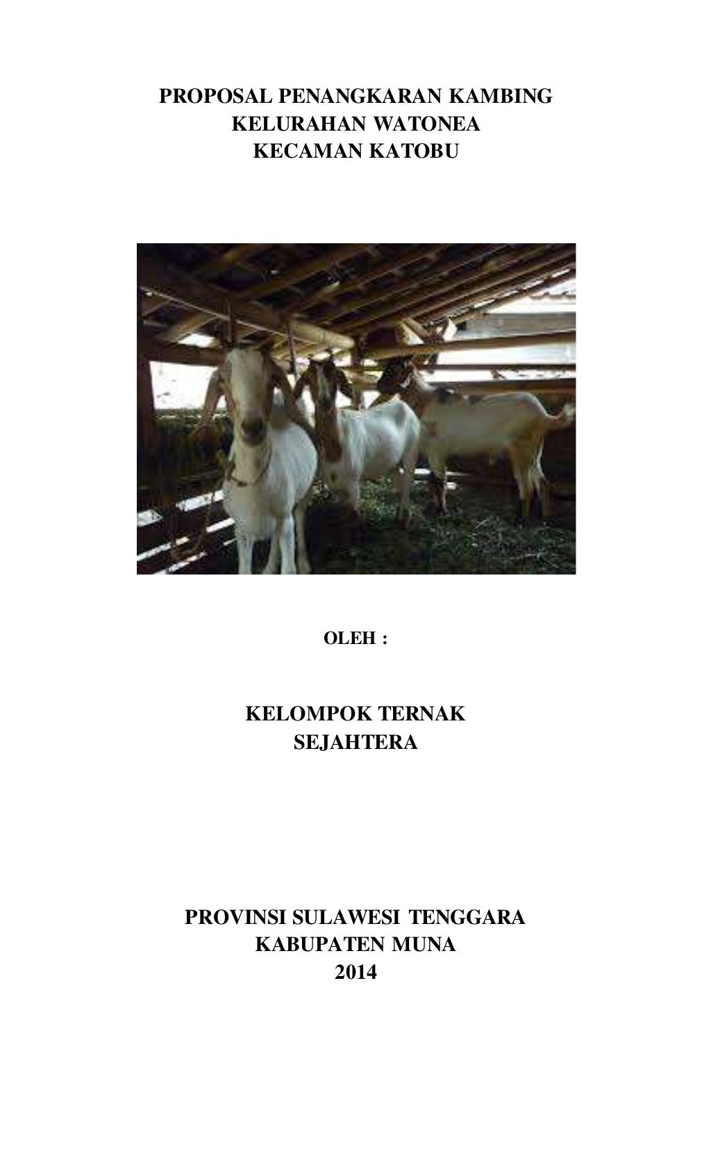 Daftar lampiran proposal bantuan dana yang dibutuhkan