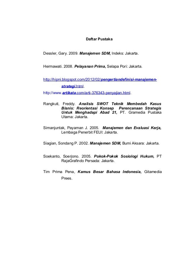 Daftar Pustaka Nkp Optimalisasi Bagdalops