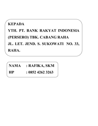 Daftar riwayat hidup | PDF