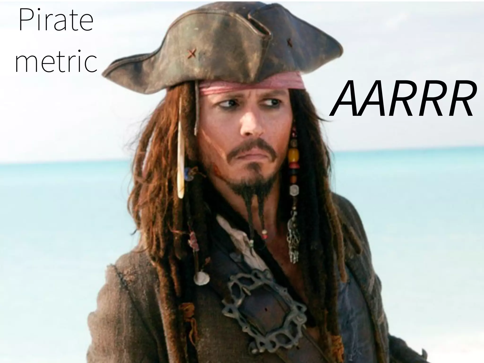 Pirate
metric
AARRR
 
