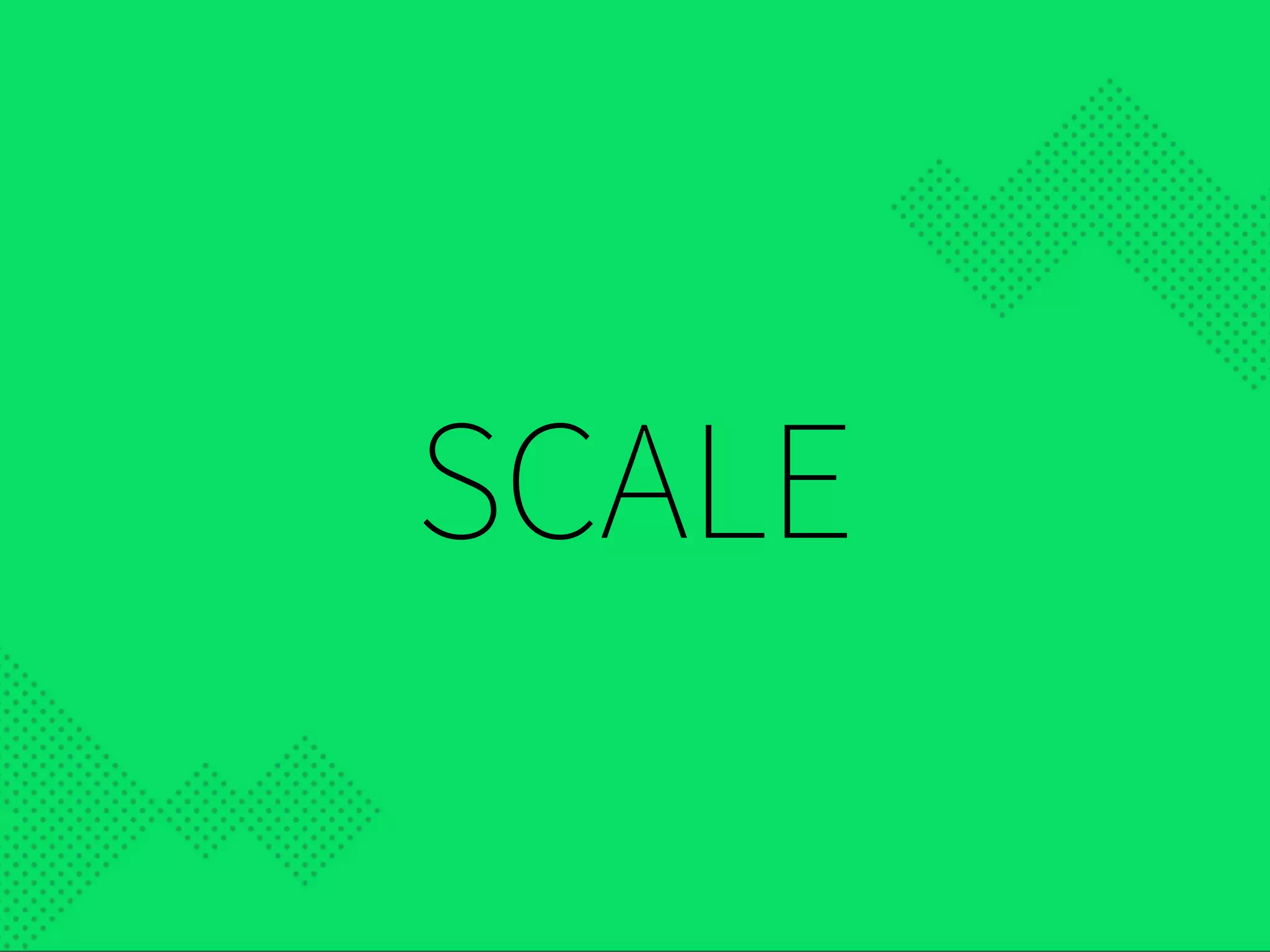SCALE
 