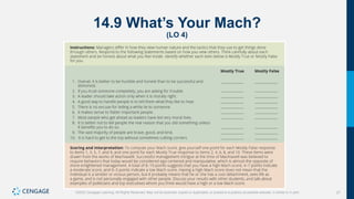 27
©2022 Cengage Learning. All Rights Reserved. May not be scanned, copied or duplicated, or posted to a publicly accessible website, in whole or in part.
14.9 What’s Your Mach?
(LO 4)
 