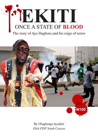 EKITI ONCE A STATE OF BLOOD