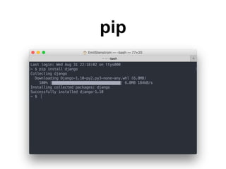 pip
 