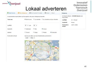 Lokaal adverteren




                    41
 