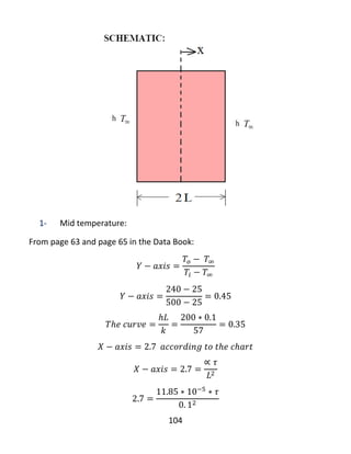 104
1- Mid temperature:
From page 63 and page 65 in the Data Book:
 