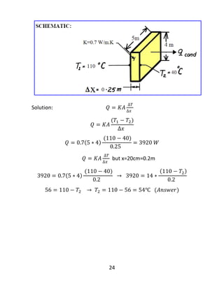 24
Solution:
but x=20cm=0.2m
℃
 