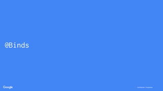 Confidential + ProprietaryConfidential + Proprietary
@Binds
 