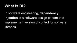 Dagger 2. The Right Way to Dependency Injections | PPTX