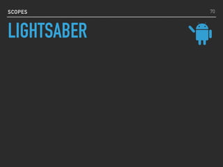 SCOPES 70
LIGHTSABER
 