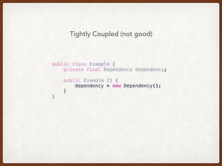 Dependency Injection with Dagger 2 presentation | PDF