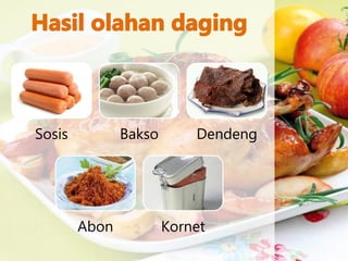Sosis Bakso Dendeng
Abon Kornet
 
