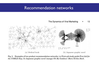 Recommendation networks

 