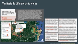 Variáveis de diferenciação: cores
Fonte: Weber et al. (2021) -. https://doi.org/10.11606/gtp.v16i1.155748
13
 