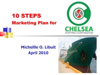 10 STEPS  Marketing Plan for  Michellle O. Libuit April 2010 