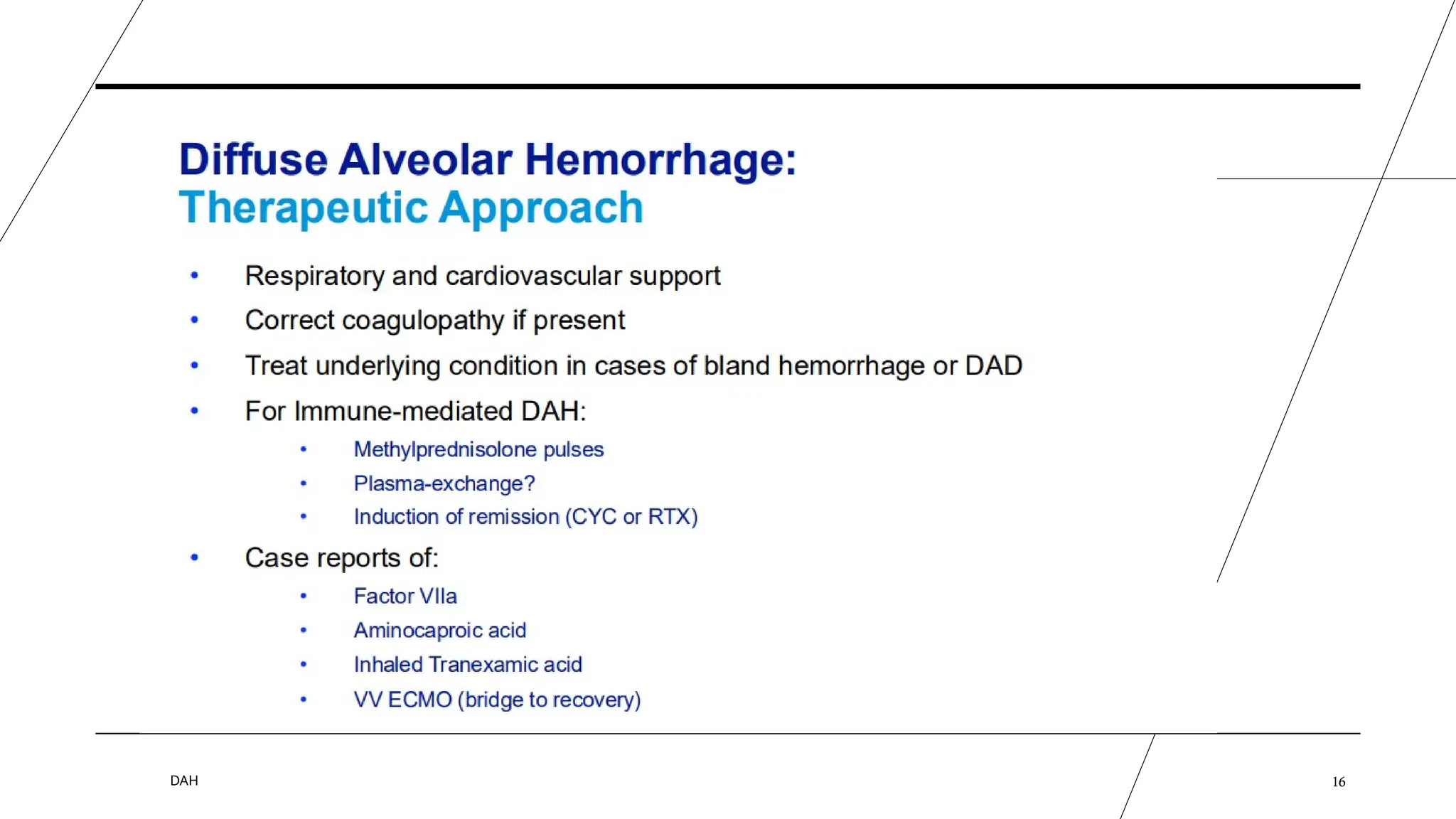 Diffuse Alveolar Hemorrhage and Vasculitis: Pulmonary Renal Syndrome ...