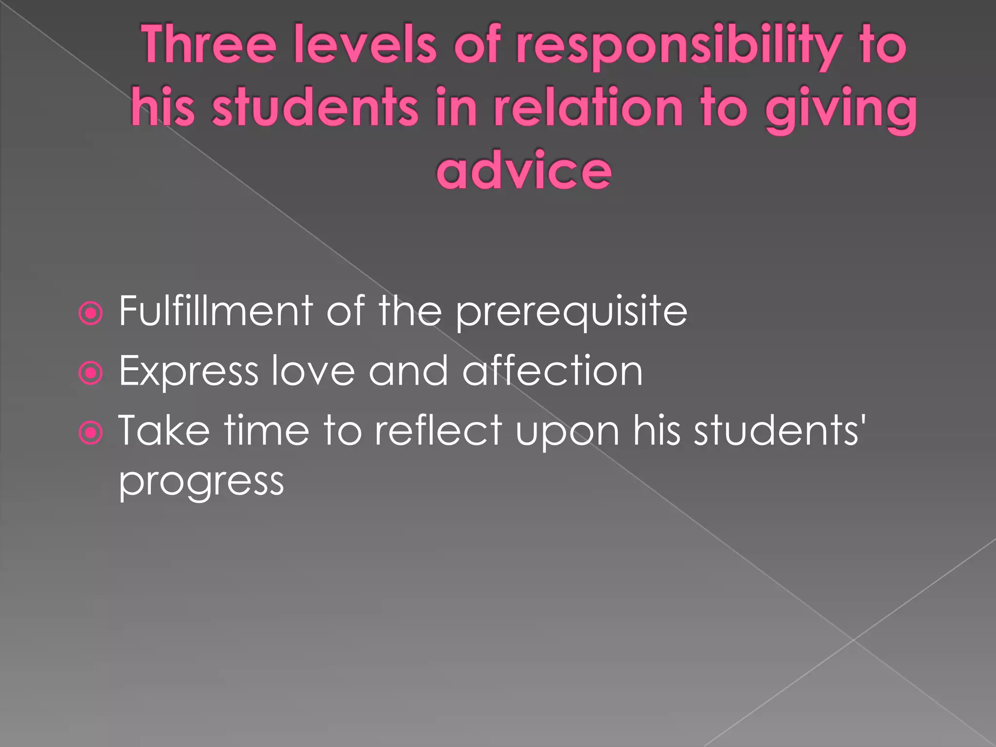 The Relationship Between Teacher And Student Pptx