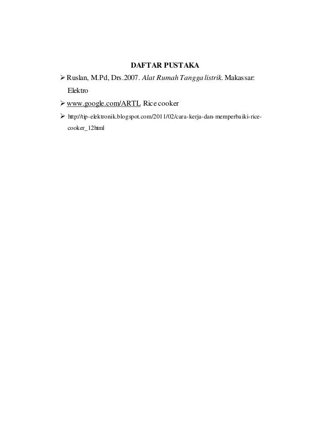 OTOMASI pada rice cooker